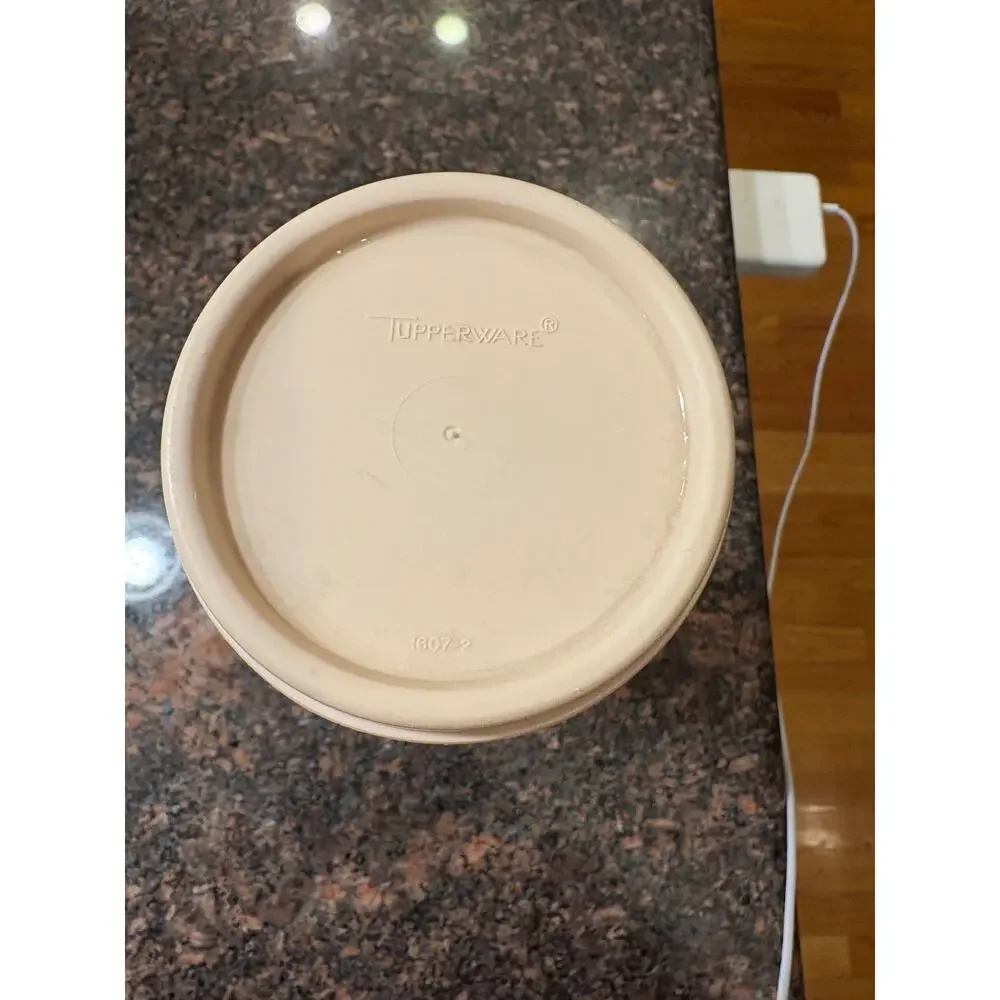 Tupperware Vintage Clear Spaghetti Keeper 11
